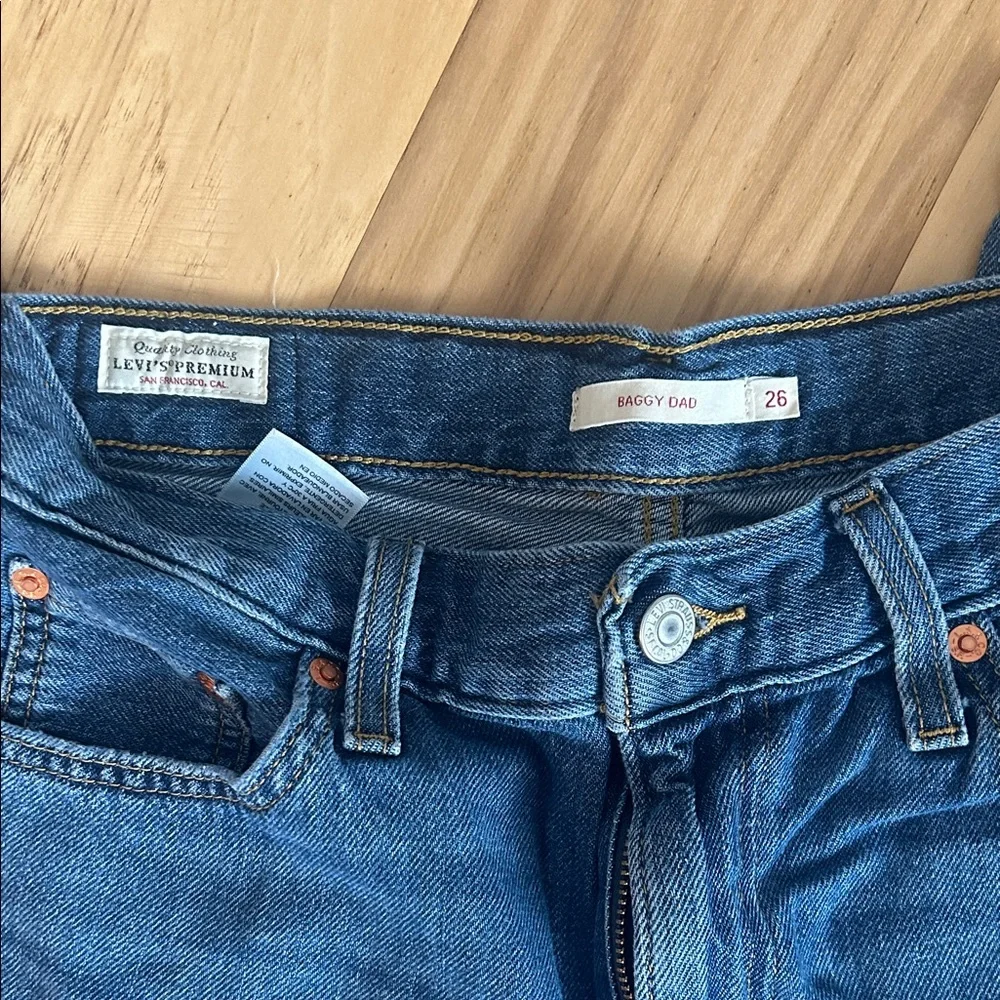 Levis Baggy Dad women’s jeans, size 26. - Picture 3 of 7